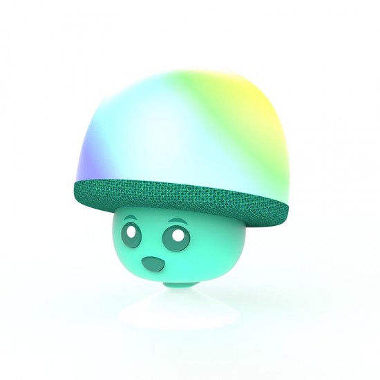 MOB - Mehka lučka in Bluetooth zvočnik Mega Mush - Green