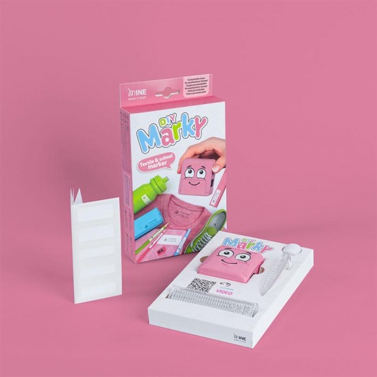 Marky DIY - Štampiljka za označevanje tekstila – Pink