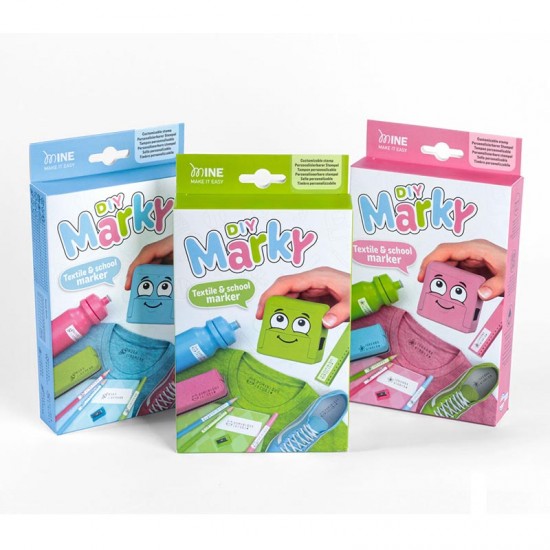 Marky DIY - Štampiljka za označevanje tekstila – Pink