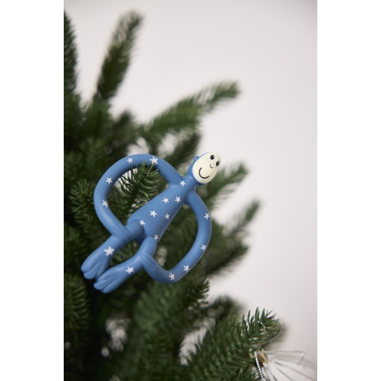 Matchstick Monkey Grizalo z masažno zobno ščetko Classic - Little Stars