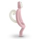Matchstick Monkey Grizalo z masažno zobno ščetko Classic - Dusty Pink