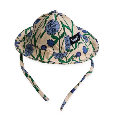 Najell® Otroški klobuček z UV zaščito - Peony Blue (40/42)
