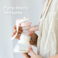 Nanobébé Breastmilk steklenička za materino mleko 1 kos GEN2 - Pink