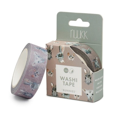 Nuukk Washi Tape dekorativni lepilni trak - Bunnies