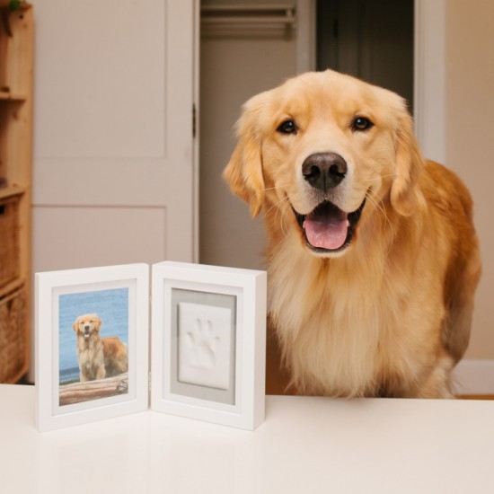 Pearhead® PET Namizni okvir - Slika in odtis tačke z glino