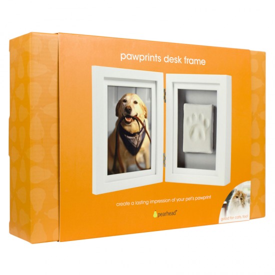 Pearhead® PET Namizni okvir - Slika in odtis tačke z glino