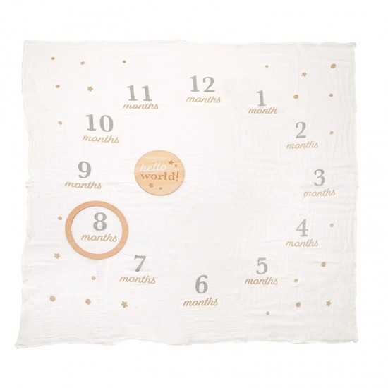 Pearhead® Foto odejica Milestone Photo Blanket