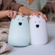 Rabbit&Friends Mehka lučka Medvedek - Modra - USB-C