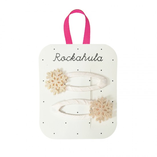 Rockahula sponke za lase - Shimmer Snowflake