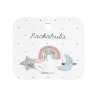Rockahula set prstanov - Shimmer Rainbow