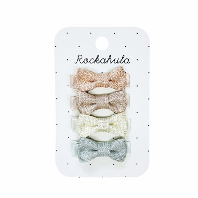 Rockahula Sponke za lase - Nordic Shimmer Mini Bow