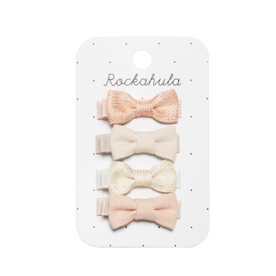 Rockahula sponke za lase - Flora Linen Mini Bow