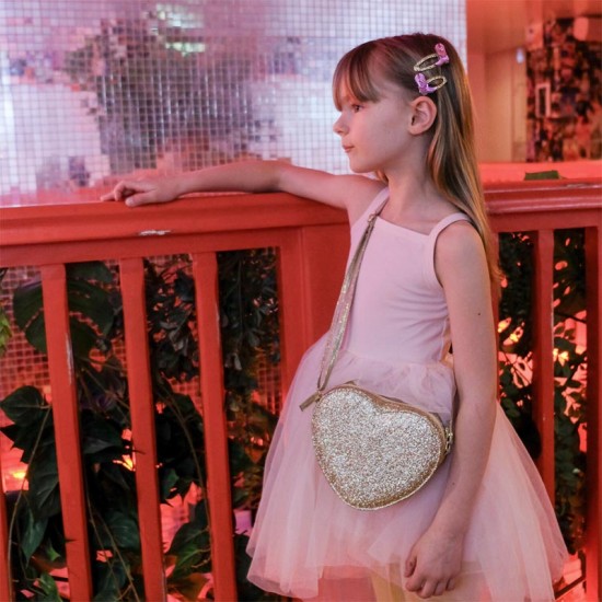 Rockahula Otroška torbica - Love Heart Gold