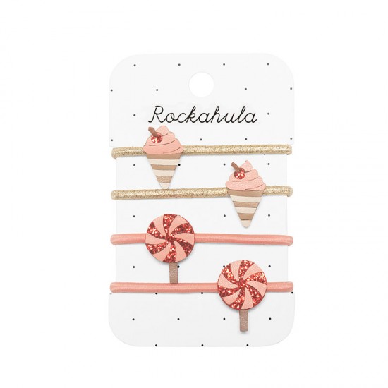 Rockahula Elastike za lase - Very Cherry Ice Cream