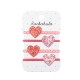 Rockahula Elastike za lase - Love Heart Glitter