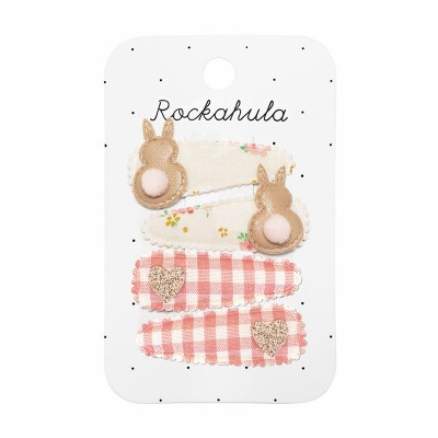 Rockahula Sponke za lase - Tiny Blossom Bunny Fabric