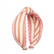 Rockahula Obroč za lase - Stripy Scallop Knotted