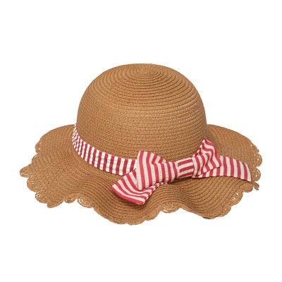 Rockahula Otroški slamnati klobuček - Scalloped Straw (3-6 let)