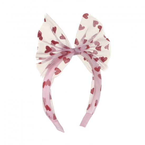 Rockahula Obroč za lase - Sweet Hearts Tulle