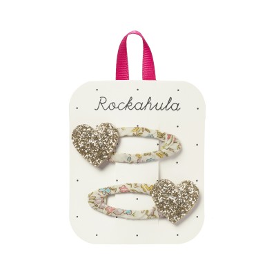 Rockahula Sponke za lase - Petal Glitter Heart