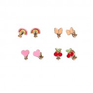 Rockahula Clip on uhani - Carnival