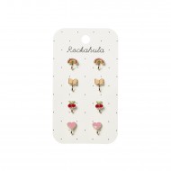 Rockahula Clip on uhani - Carnival