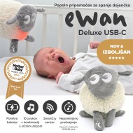 Sweet Dreamers KOMPLET Ewan Deluxe USB-C & ninica Snuggly - Siva