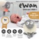 Sweet Dreamers KOMPLET Ewan Deluxe USB-C & ninica Snuggly - Siva