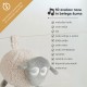 Sweet Dreamers KOMPLET Ewan Deluxe USB-C & ninica Snuggly - Siva