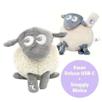 Sweet Dreamers KOMPLET Ewan Deluxe USB-C & ninica Snuggly - Siva
