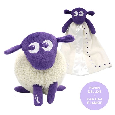 Sweet Dreamers KOMPLET Ewan Deluxe & ninica Baa Baa Blankie - Vijolična