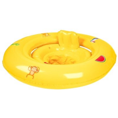 Swim Essentials Plavalni obroč s hlačkami Tropical Yellow - 0-1 let