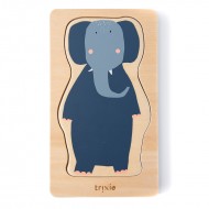 Trixie® Štiri slojna lesena sestavljanka z liki živali