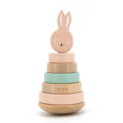 Trixie® Leseni obroči za zlaganje Mrs. Rabbit