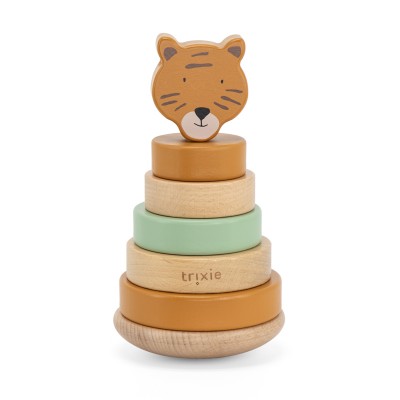 Trixie® Leseni obroči za zlaganje Mr. Tiger