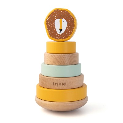 Trixie® Leseni obroči za zlaganje Mr. Lion