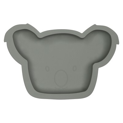 Tryco® Silikonski krožnik Koala Olive Gray