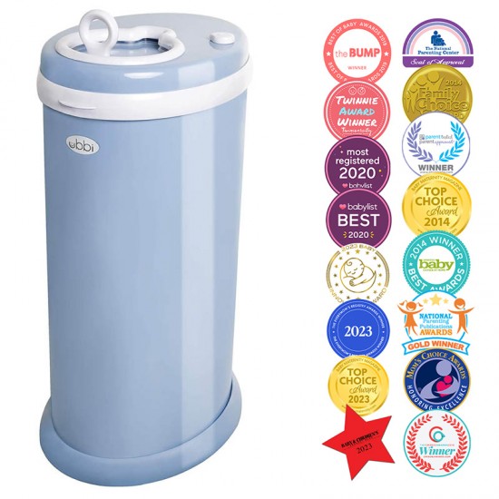 Ubbi® Koš za plenice - Cloudy Blue