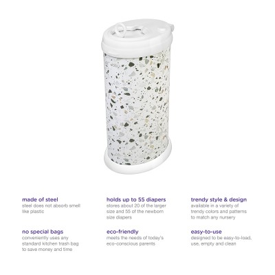 Ubbi® Koš za plenice - Terrazzo - BLAGO Z NAPAKO