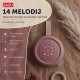 ZAZU Prenosna naprava za umirjanje Suzy Deluxe - Pink Petal - USB-C