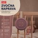 ZAZU Prenosna naprava za umirjanje Suzy Deluxe - Pink Petal - USB-C