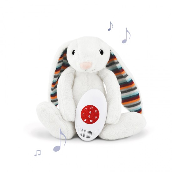 ZAZU Glasbena igrača s pomirjujočimi zvoki zajček Bibi