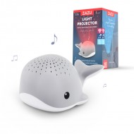 ZAZU Glasbeni zvezdni projektor s pomirjujočimi zvoki kit WALLY - Siv