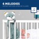 ZAZU Mehka otroška ninica s pomirjujočimi zvoki Lisjak Felix - POŠKODOVANA EMBALAŽA