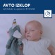 ZAZU Mehka otroška ninica s pomirjujočimi zvoki Lisjak Felix