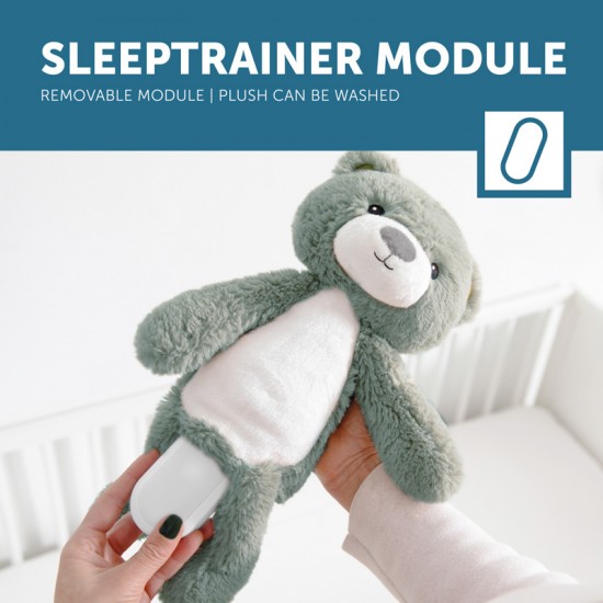 ZAZU Sleep trainer igrača z lučko in pomirjujočimi zvoki Brody - Blue - VZOREC