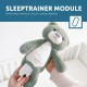 ZAZU Sleep trainer igrača z lučko in pomirjujočimi zvoki Brody - Blue - VZOREC