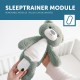 ZAZU Sleep trainer igrača z lučko in pomirjujočimi zvoki Brody - Blue