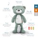 ZAZU Sleep trainer igrača z lučko in pomirjujočimi zvoki Brody - Blue - VZOREC