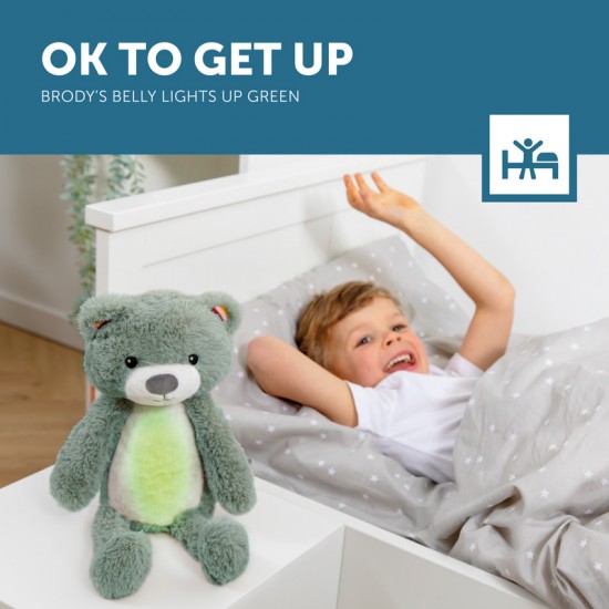 ZAZU Sleep trainer igrača z lučko in pomirjujočimi zvoki Brody - Blue - VZOREC